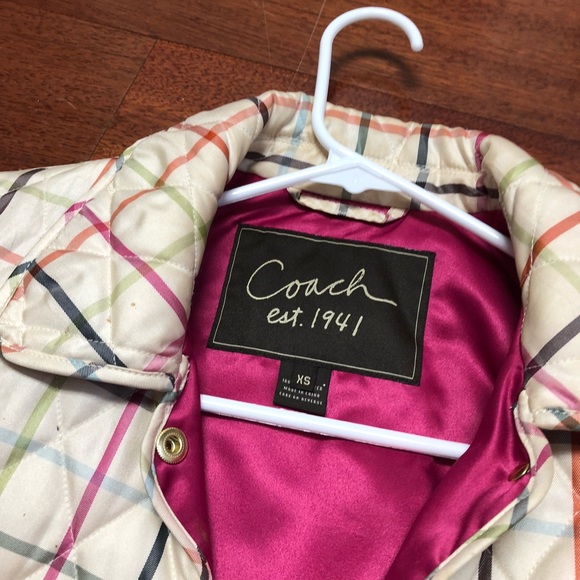 Coach Quilted Multicolor Jacket - Picture 3 of 5